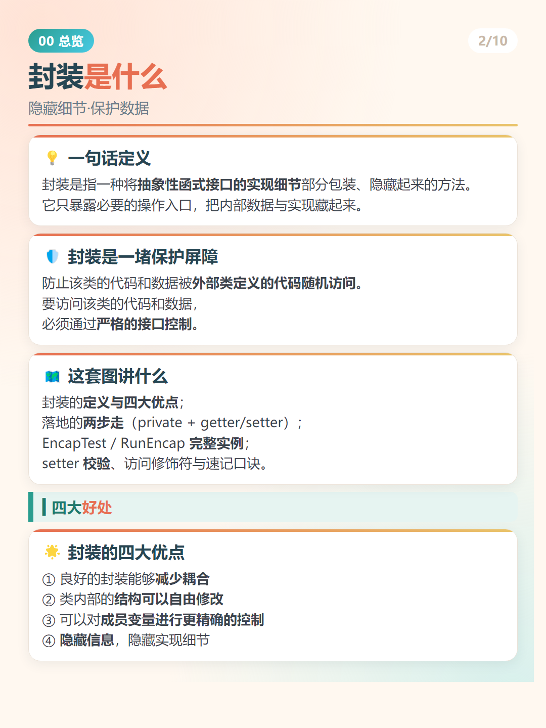 Java 封装是什么