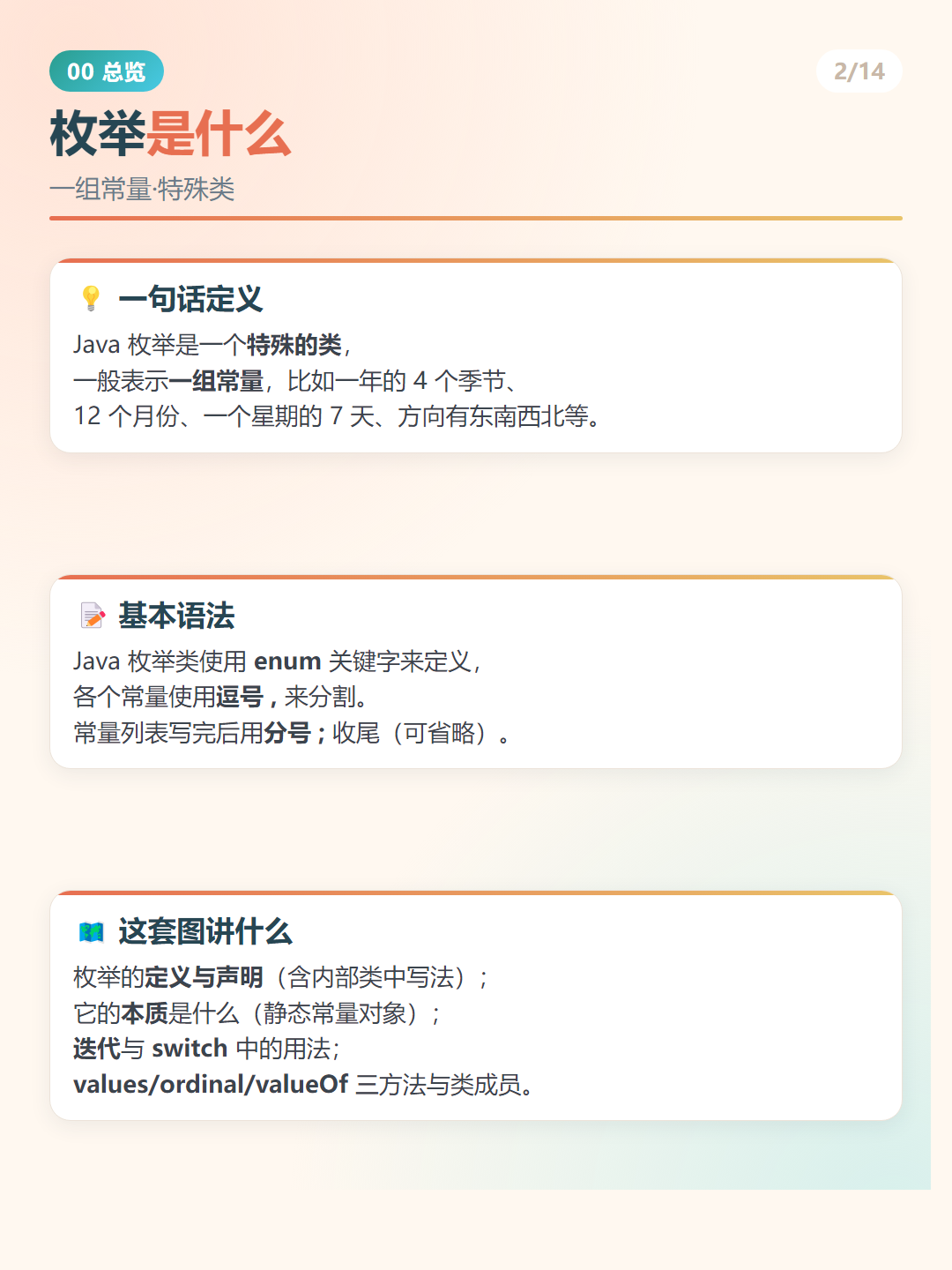Java 枚举是什么