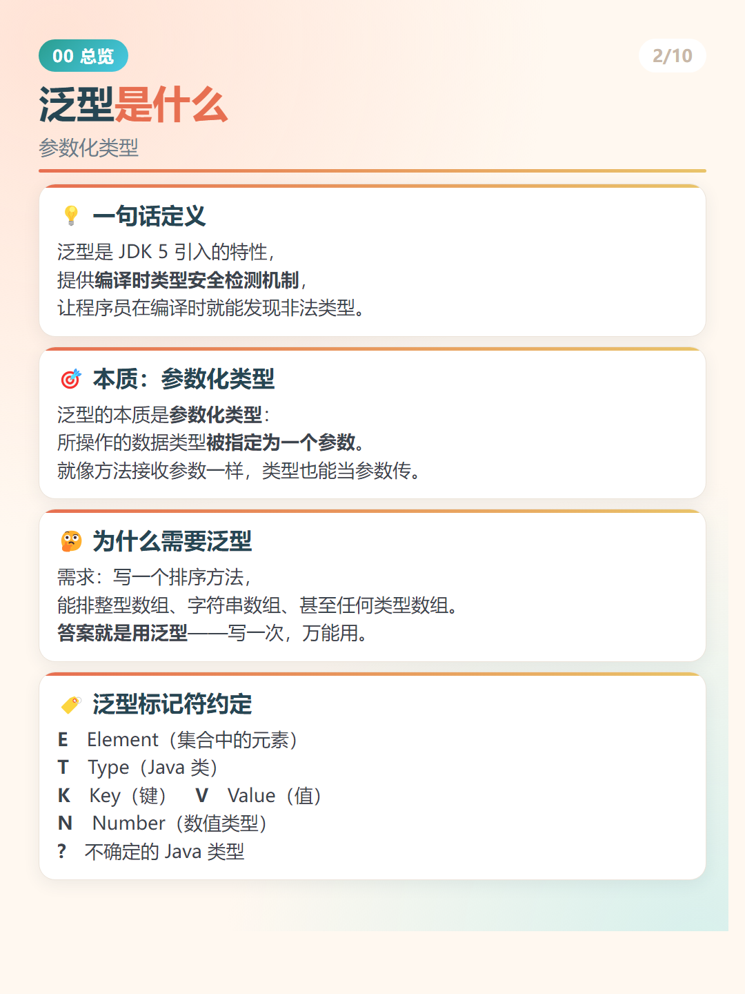 Java 泛型是什么