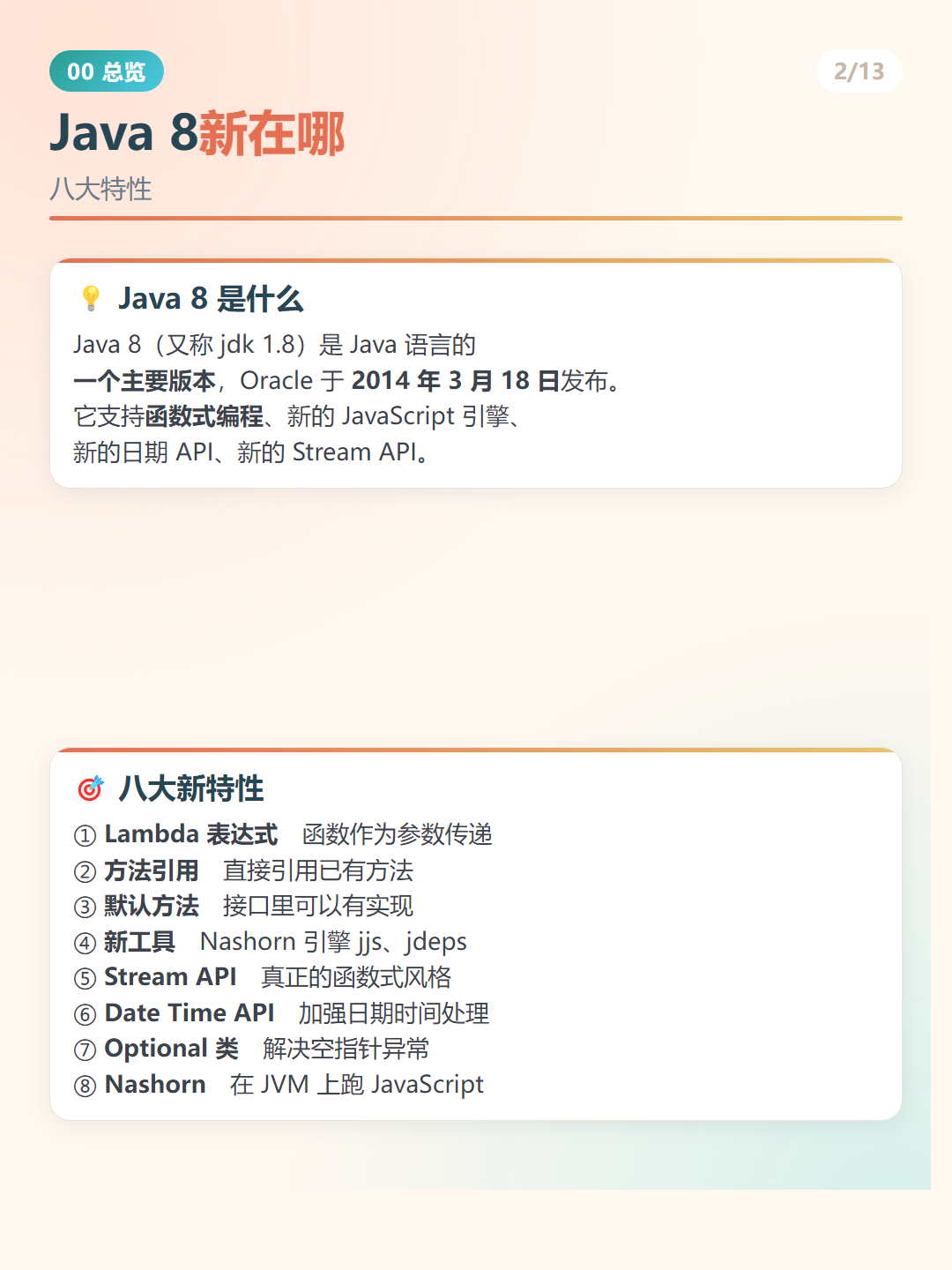 Java 8 新特性：Java 8新在哪