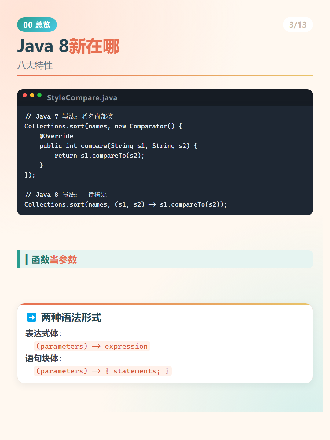 Java 8 新特性：Java 8新在哪