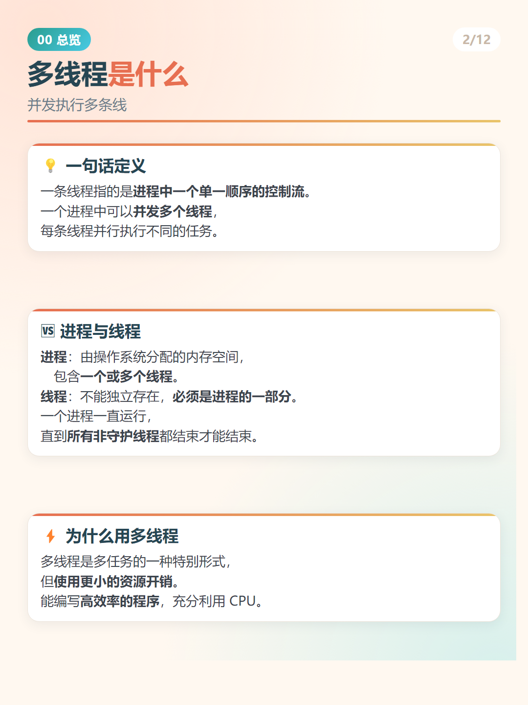 Java 多线程是什么