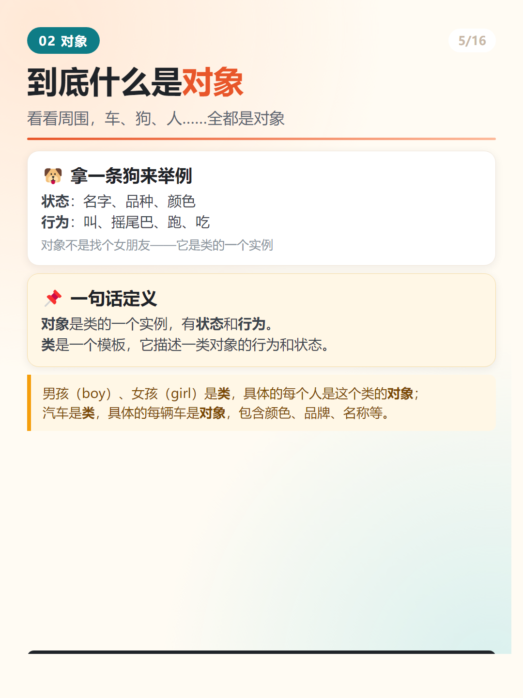 到底什么是对象