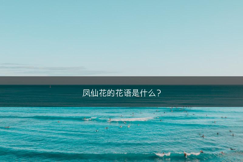 凤仙花的花语是什么？(图1)
