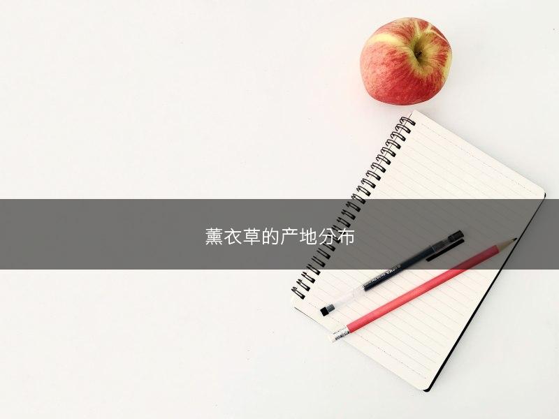薰衣草的产地分布(图1)
