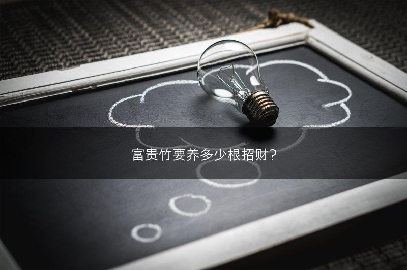 富贵竹要养多少根招财？(图1)