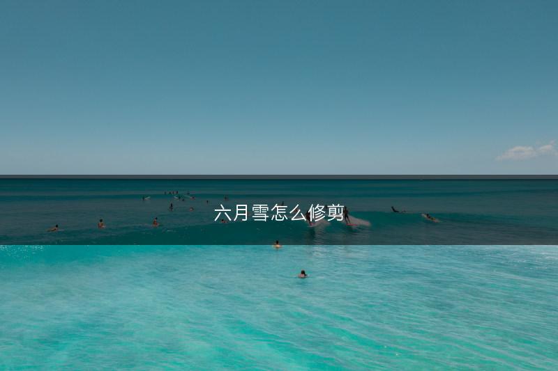 六月雪怎么修剪(图1)