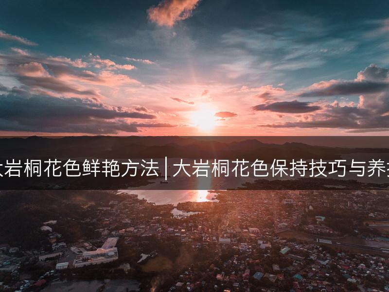 保持大岩桐花色鲜艳方法 | 大岩桐花色保持技巧与养护建议(图1)