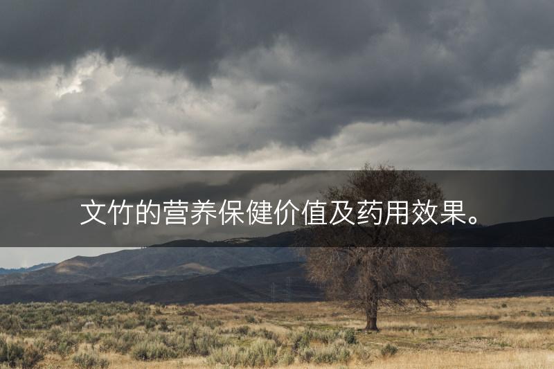 文竹的营养保健价值及药用效果。(图1)