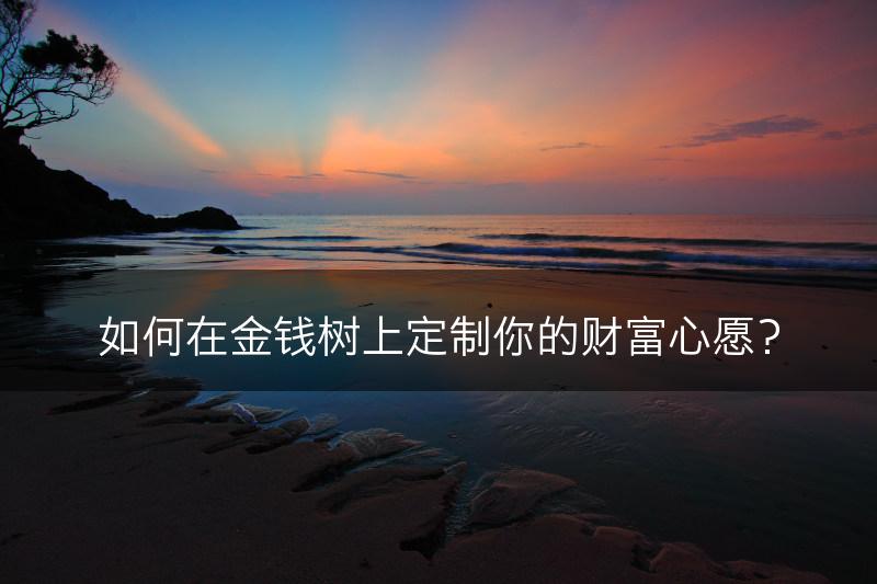 如何在金钱树上定制你的财富心愿?(图1) 如何在金钱树上定制你的财富心愿?(图1)