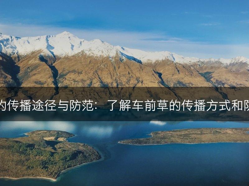 车前草的传播途径与防范：了解车前草的传播方式和防控措施(图1)