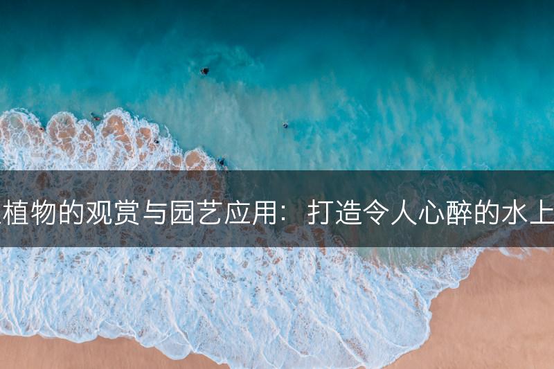 水生植物的观赏与园艺应用：打造令人心醉的水上花园(图1)