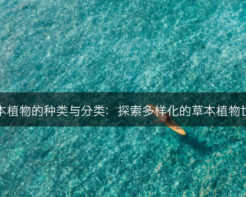 草本植物的种类与分类：探索多样化的草本植物世界(图1)