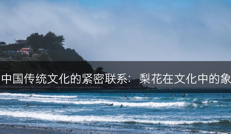 梨花与中国传统文化的紧密联系：梨花在文化中的象征意义(图1)