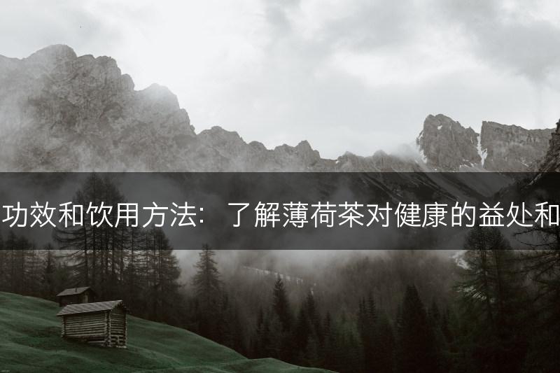 薄荷茶的功效和饮用方法：了解薄荷茶对健康的益处和冲泡技巧(图1)