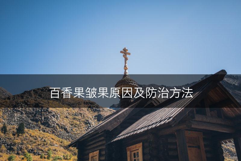 百香果皱果原因及防治方法(图1)
