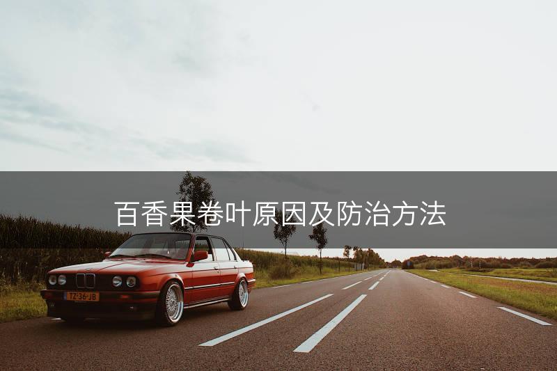 百香果卷叶原因及防治方法(图1)