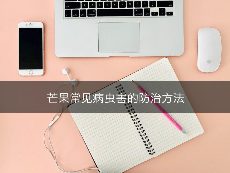 芒果常见病虫害的防治方法(图1)